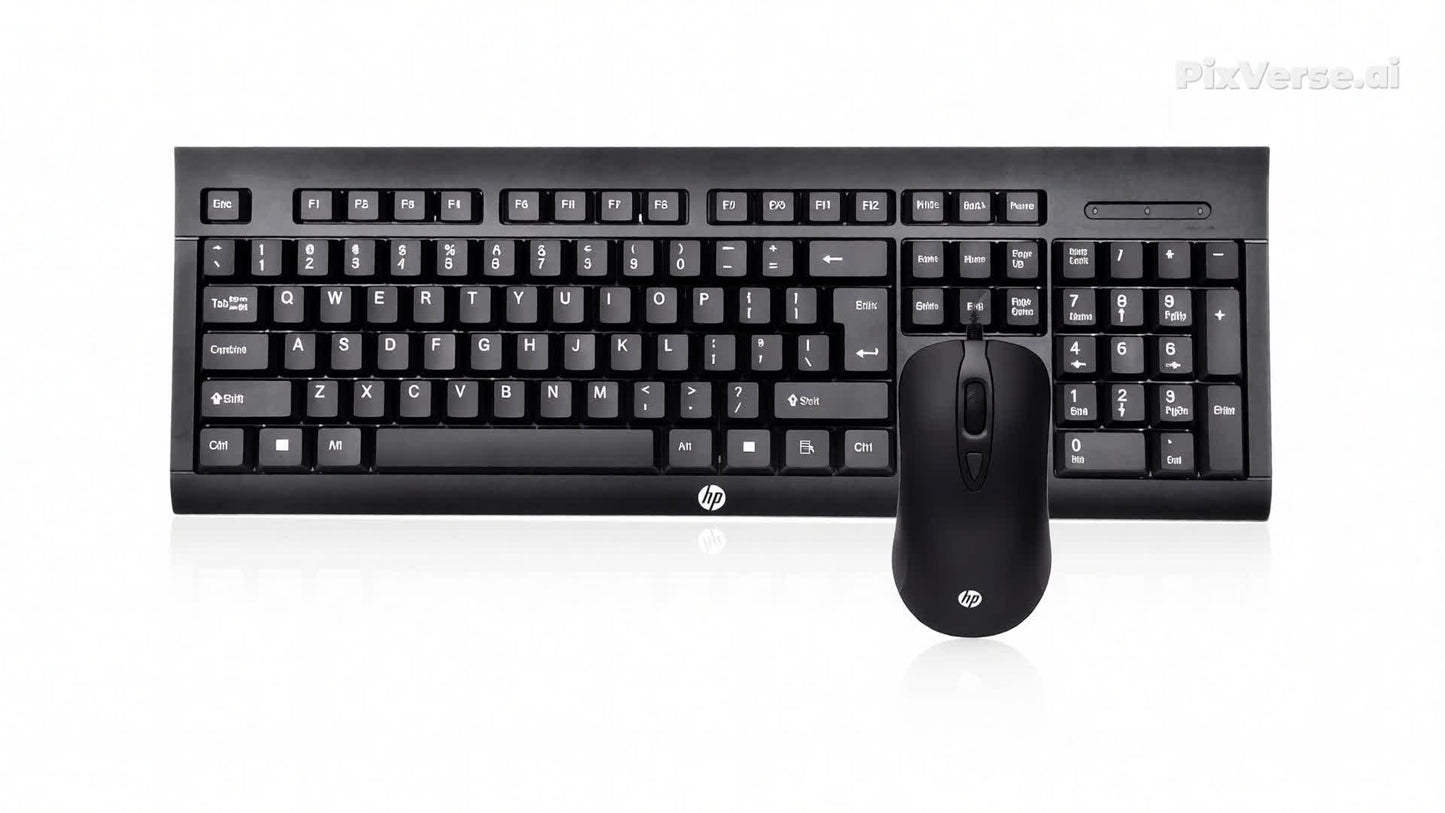 HP km100 Gaming Keyboard and Mouse | 1QW64AA