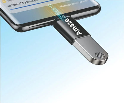 Adaptador OTG para Iphone Ipad Lightning A USB 3.0 Oscuro