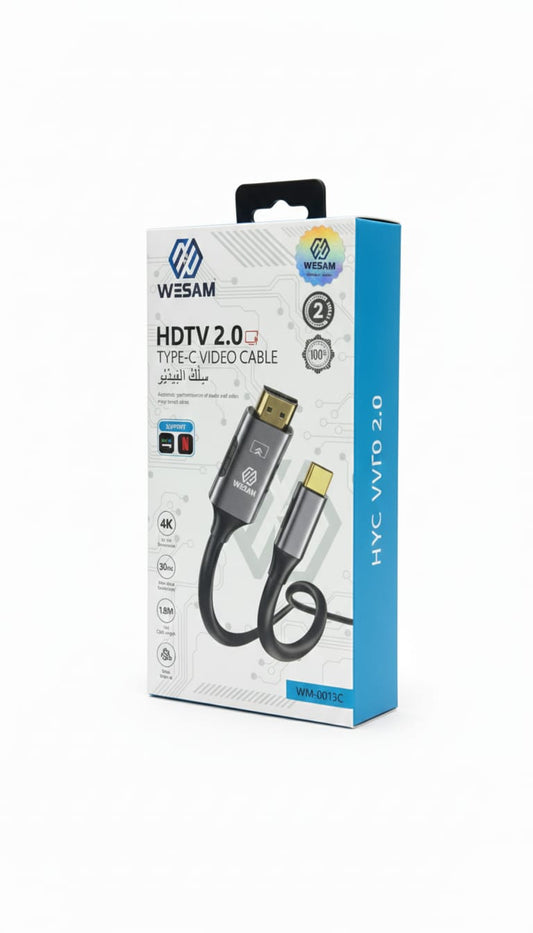 USB C Thunderbolt3 To 4K 8K@60Hz DisplayPort Adapter Type-C To DP1.4 32.4Gbps High Speed Cable for USB 3.1 Phone Laptop Display